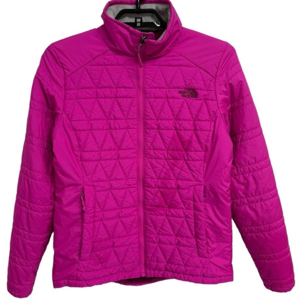 The North Face Fuchsia Quilted Jacket